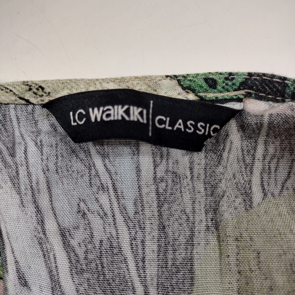 LC Waikiki Classic Tropical Print Dress - Picture 6 of 10